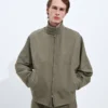 Veste compacte en coton