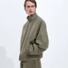 Veste compacte en coton