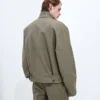 Veste compacte en coton