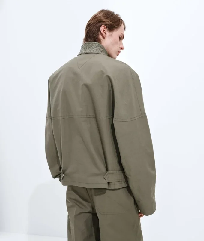 Veste compacte en coton