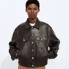 Veste en cuir