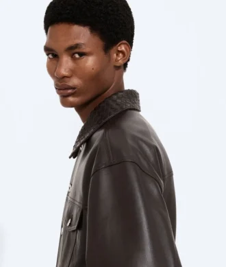 Veste en cuir