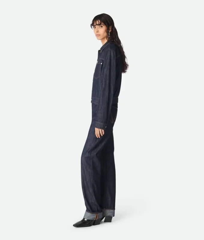 Veste en denim indigo Veste en denim indigo