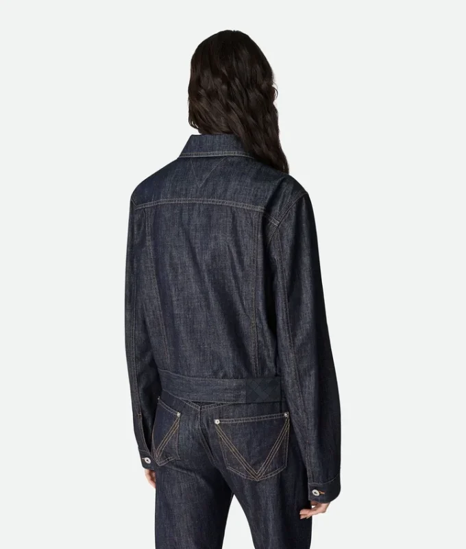Veste en denim indigo Veste en denim indigo