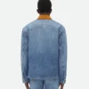 Veste en denim indigo vintage