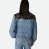 Veste en denim indigo vintage