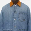 Veste en denim indigo vintage