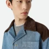Veste en denim indigo vintage