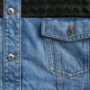 Veste en denim indigo vintage