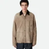 Veste en denim marron