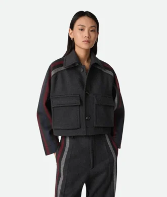 Veste en laine et cachemire