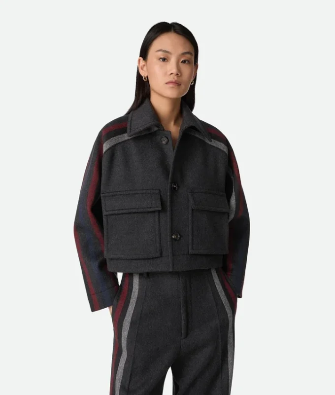 Veste en laine et cachemire