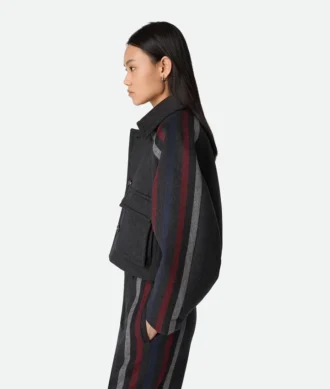Veste en laine et cachemire