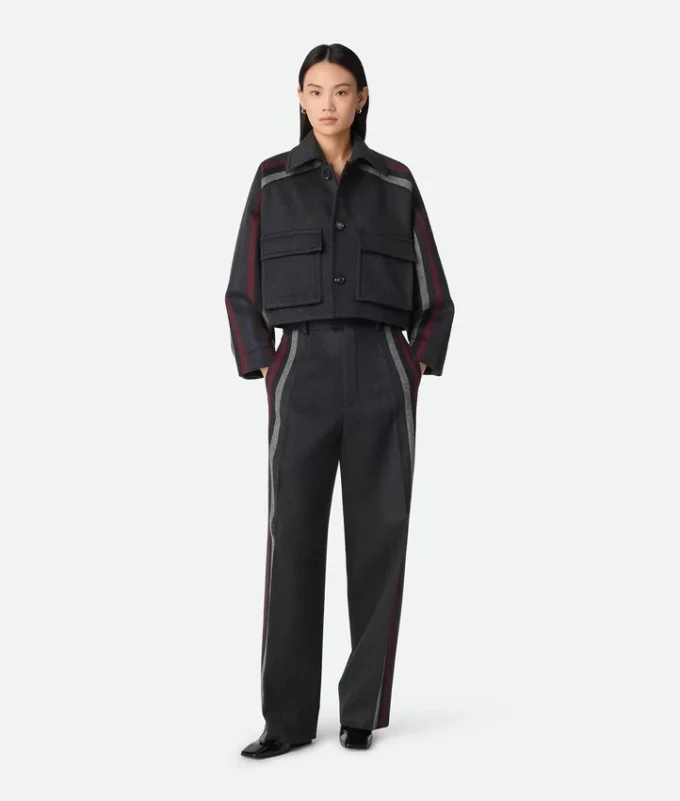 Veste en laine et cachemire