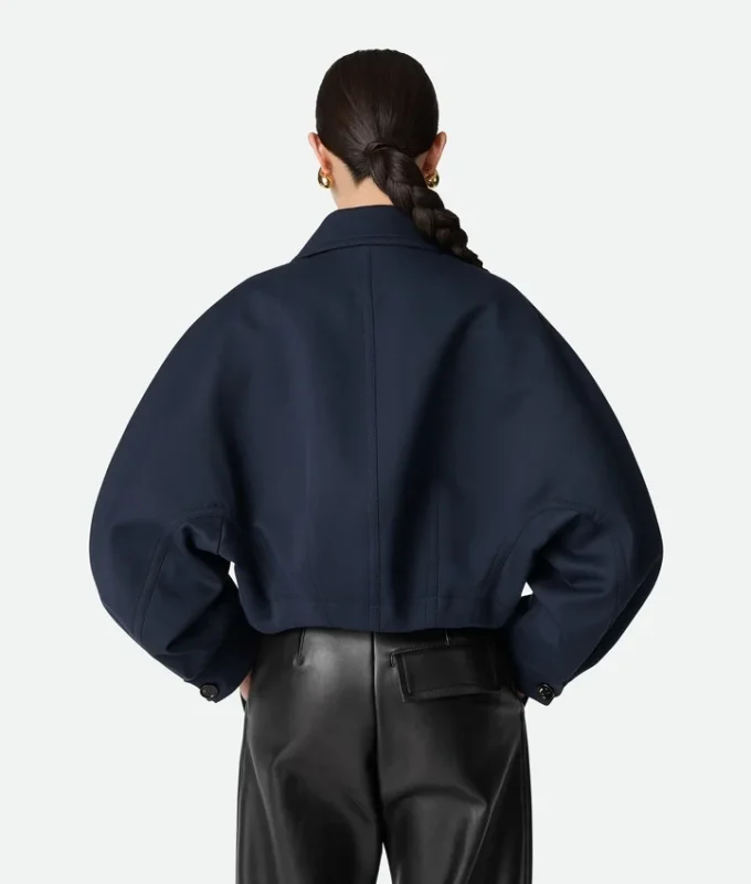 Veste en laine et coton Veste en laine et coton