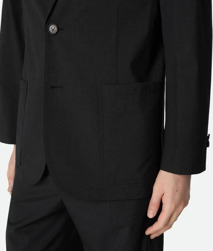 Veste en laine fine