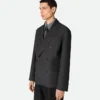 Veste en laine à pans séparables Veste en laine à pans séparables