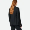 Veste en laine rayée