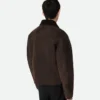 Veste en peau de mouton mérinos feutrée