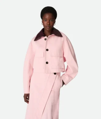 Veste en sergé de coton
