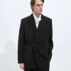 Veste en twill de laine légère Veste en twill de laine légère