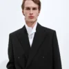 Veste en twill de laine légère Veste en twill de laine légère