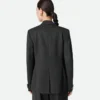 Veste en twill de laine Mouline