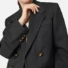 Veste en twill de laine Mouline