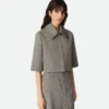 Veste en viscose et soie Veste en viscose et soie