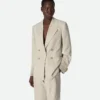 Veste en viscose et soie Veste en viscose et soie