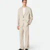 Veste en viscose et soie