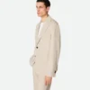 Veste en viscose et soie