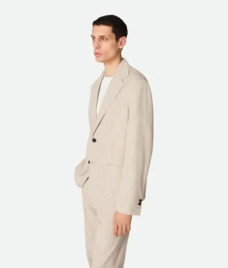 Veste en viscose et soie