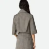 Veste en viscose et soie Veste en viscose et soie