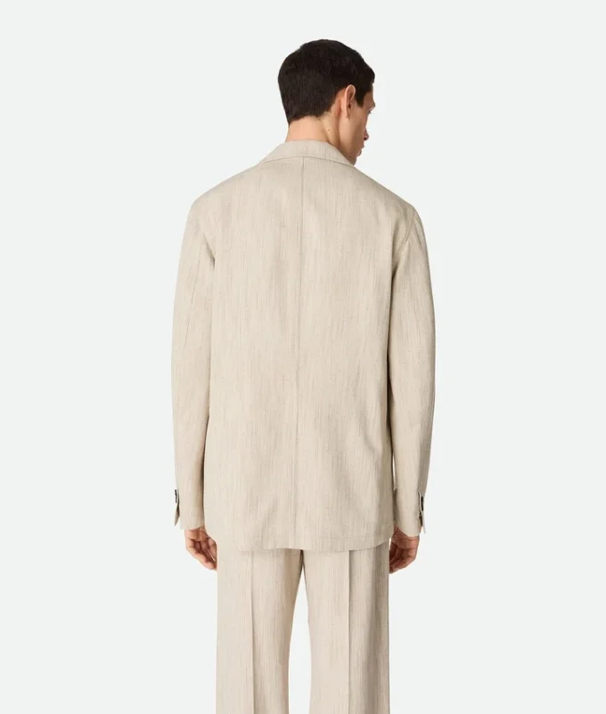 Veste en viscose et soie