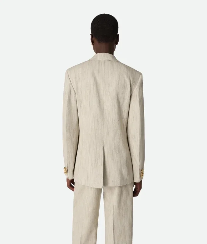Veste en viscose et soie Veste en viscose et soie