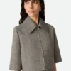 Veste en viscose et soie Veste en viscose et soie