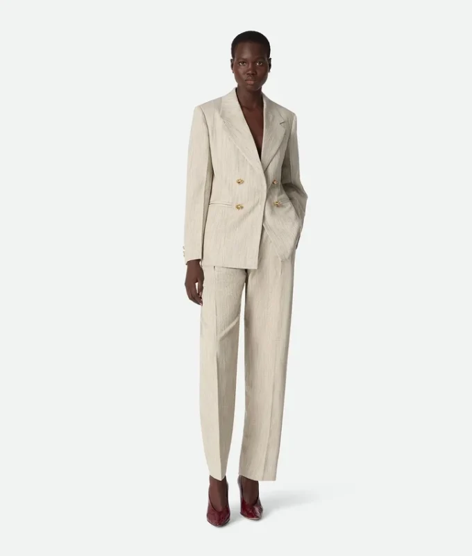 Veste en viscose et soie Veste en viscose et soie