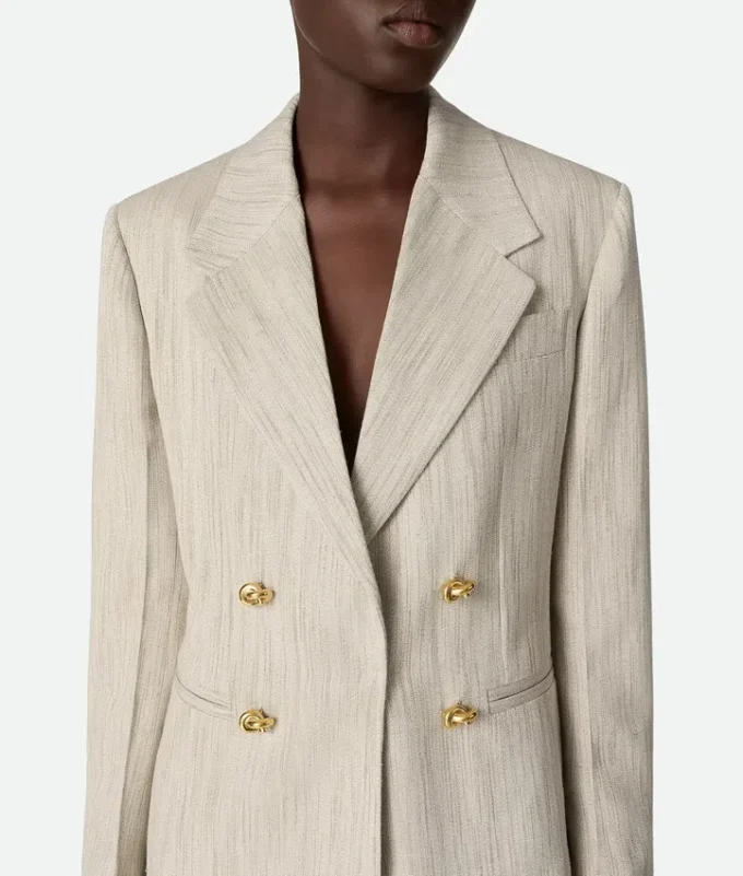 Veste en viscose et soie Veste en viscose et soie