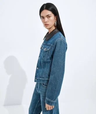 Veste indigo moyen